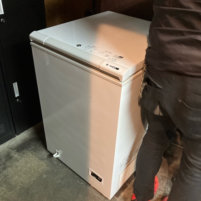 サンデン 冷凍ストッカー SH-170XD 2022年製 買取させていただきました