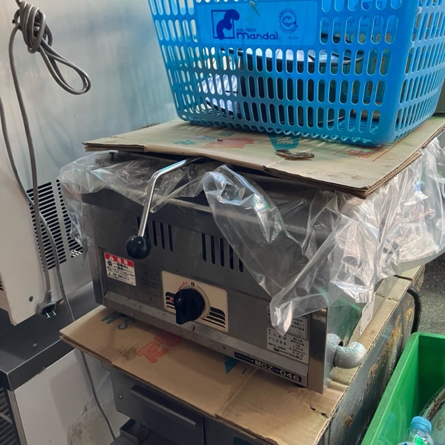 マルゼン卓上ガス餃子焼き器 2019年 LPガス マルゼン 卓上ガス餃子焼き器 MGZ-046 2025年製 買取させていただき